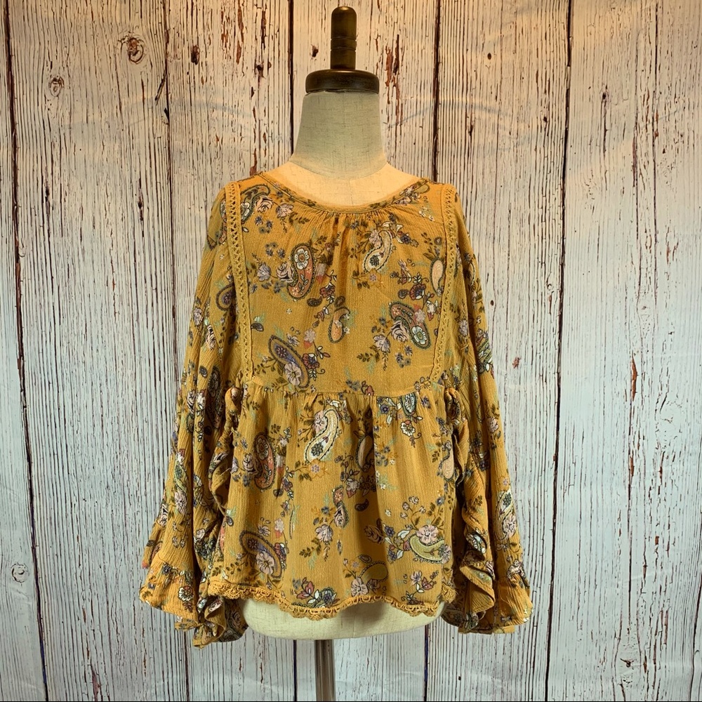 Girls Floral Boho Top